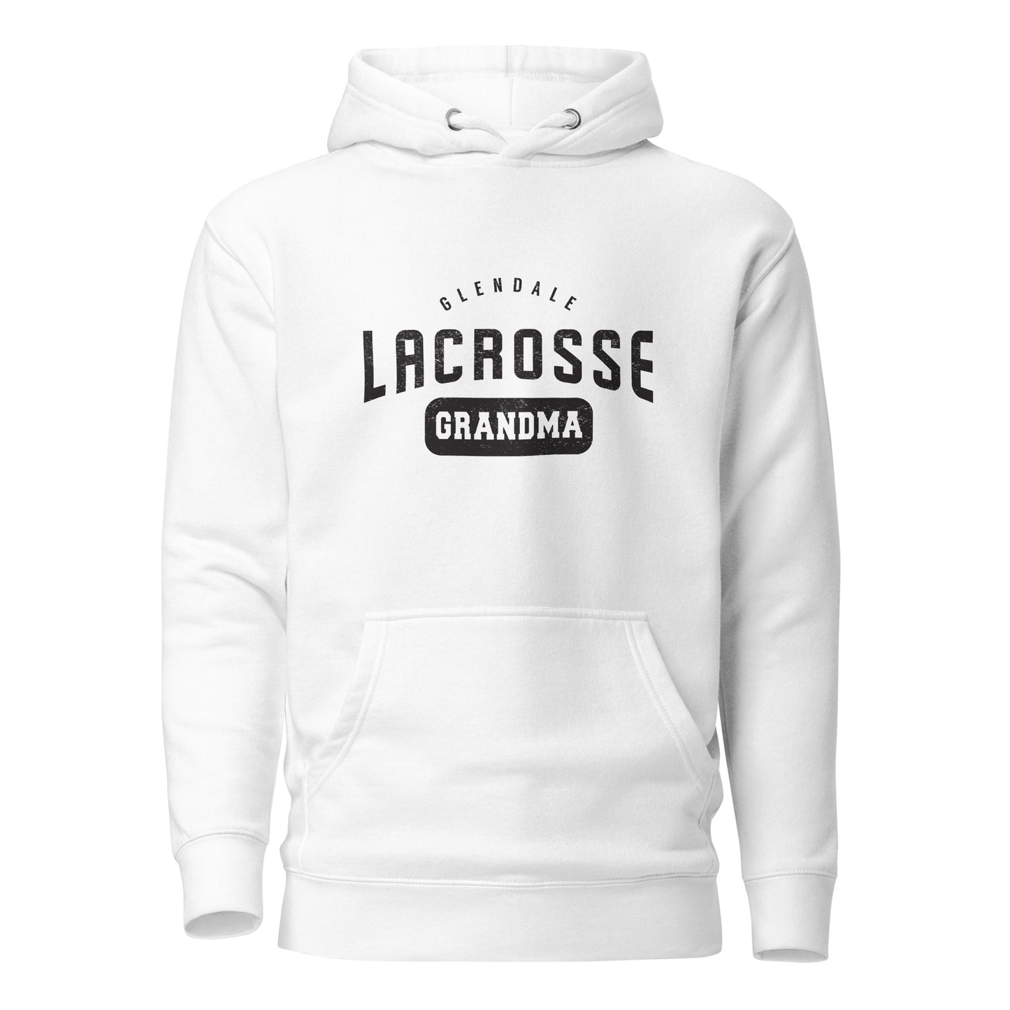 Adult Glendale HS Lacrosse Cotton Heritage Hoodie - Grandma
