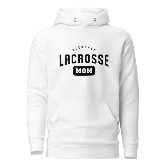 Adult Glendale HS Lacrosse Cotton Heritage Hoodie - Mom