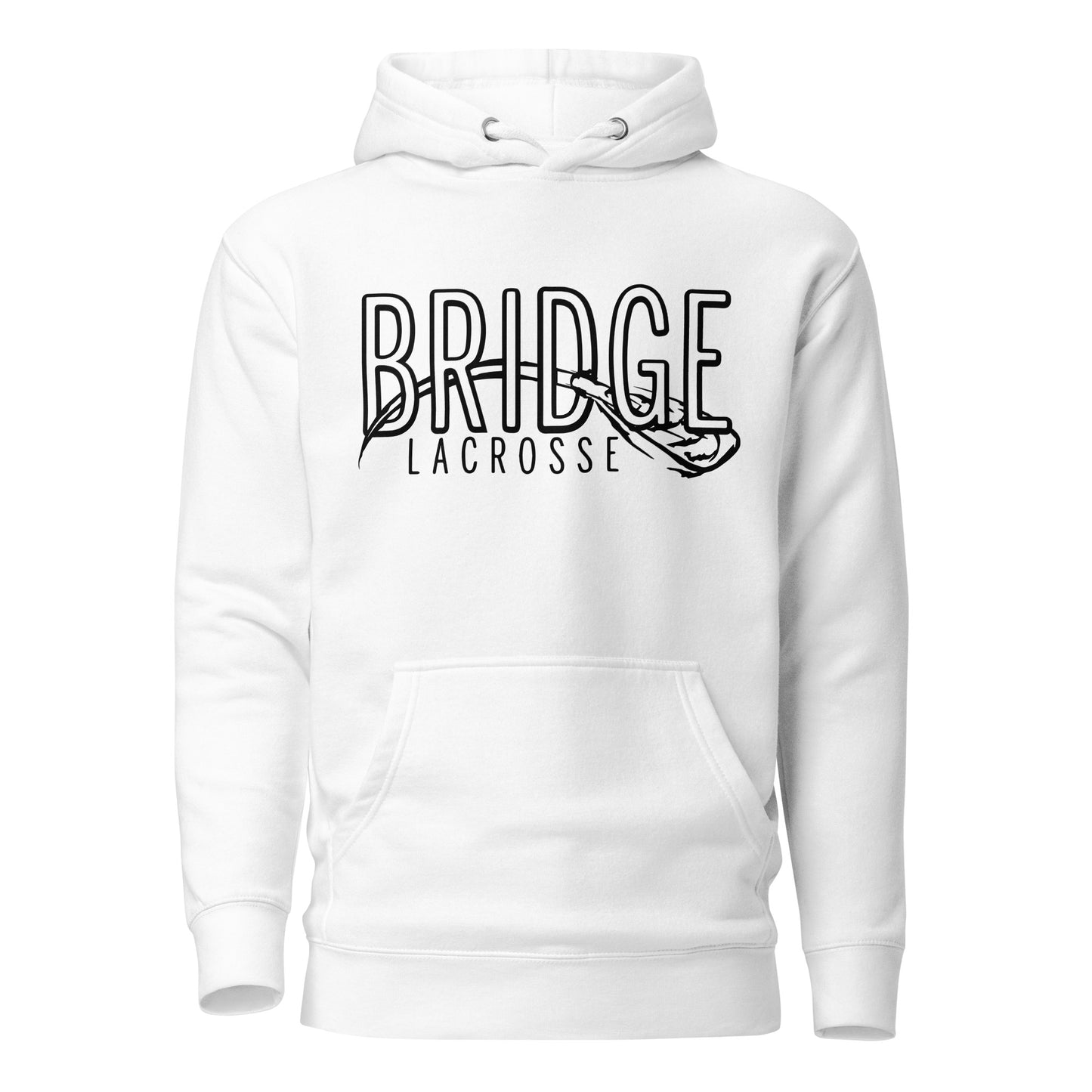 Adult Bridge Lacrosse Cotton Heritage Hoodie