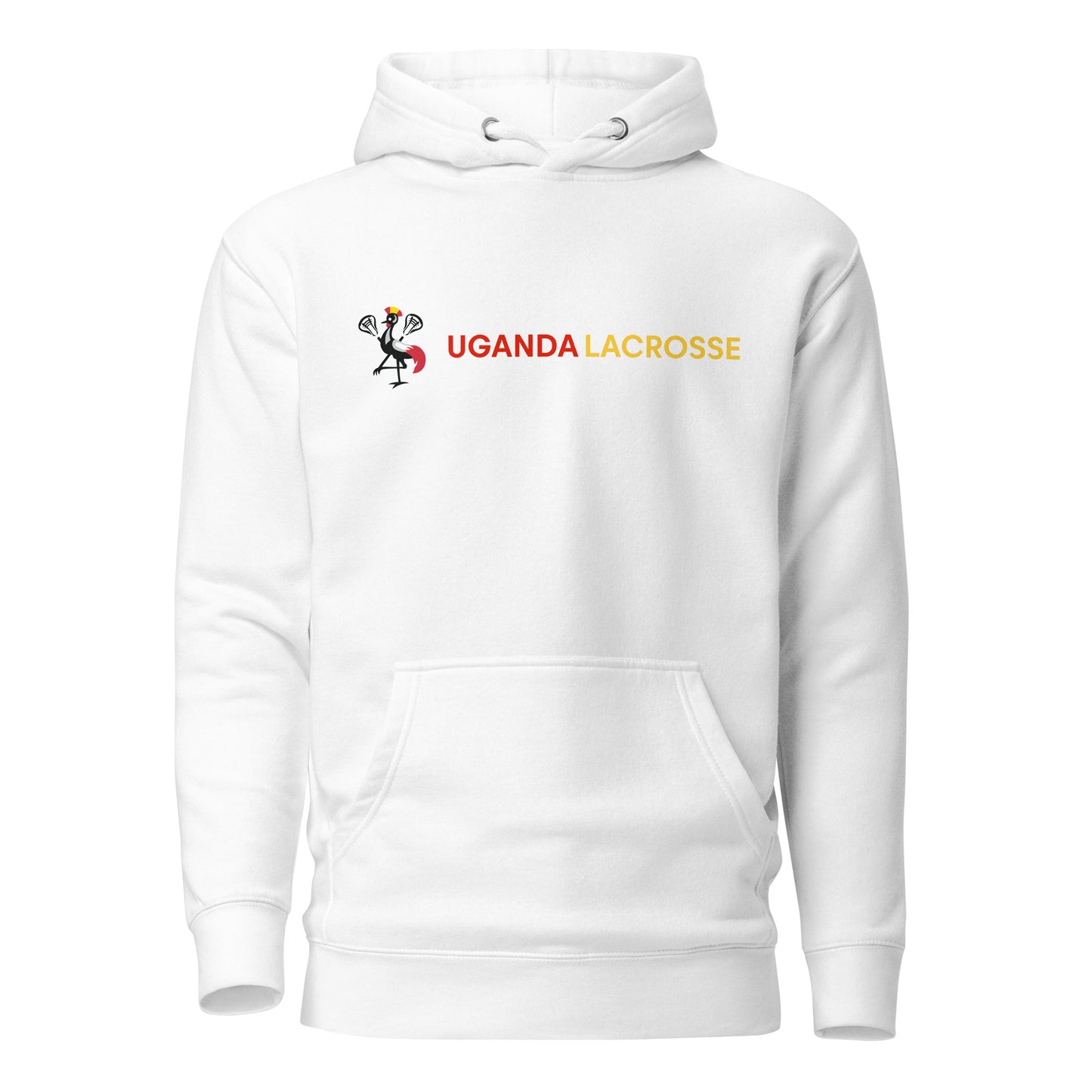 Adult Uganda Lacrosse Cotton Heritage Hoodie