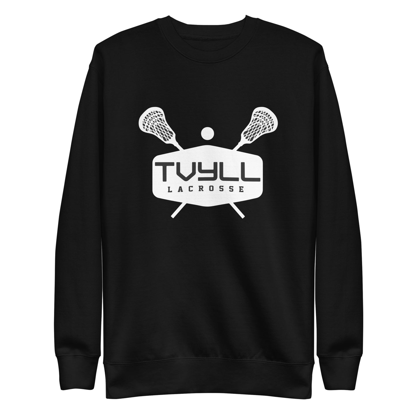 Adult TVYLL Lacrosse Cotton Heritage Premium Sweatshirt
