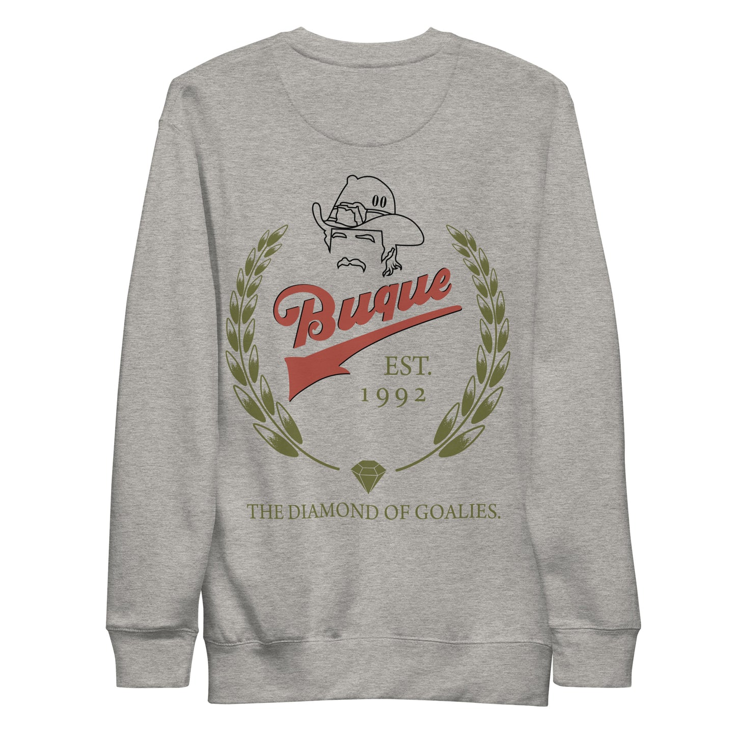 Adult Varsity Club Lacrosse Premium Sweatshirt - Buque