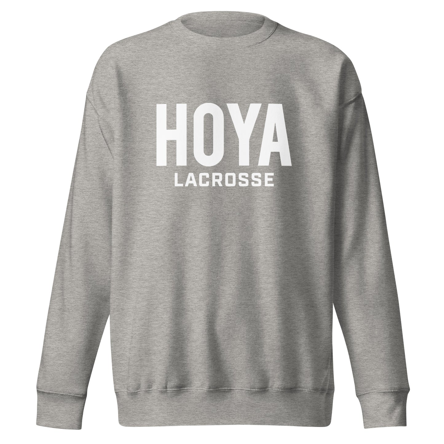 Adult Hoyas Lacrosse Premium Sweatshirt