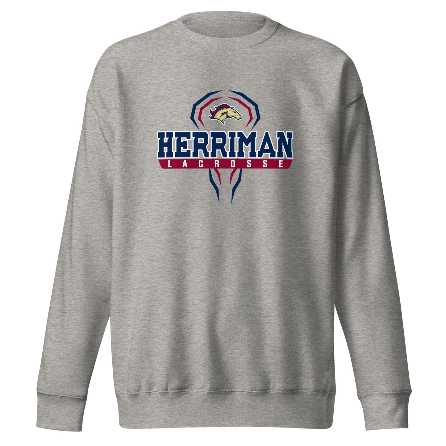 Adult Herriman Lacrosse Cotton Heritage Premium Sweatshirt