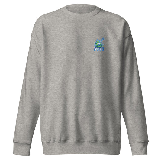 Adult Seattle Warriors Lacrosse Cotton Heritage Crewneck Sweatshirt
