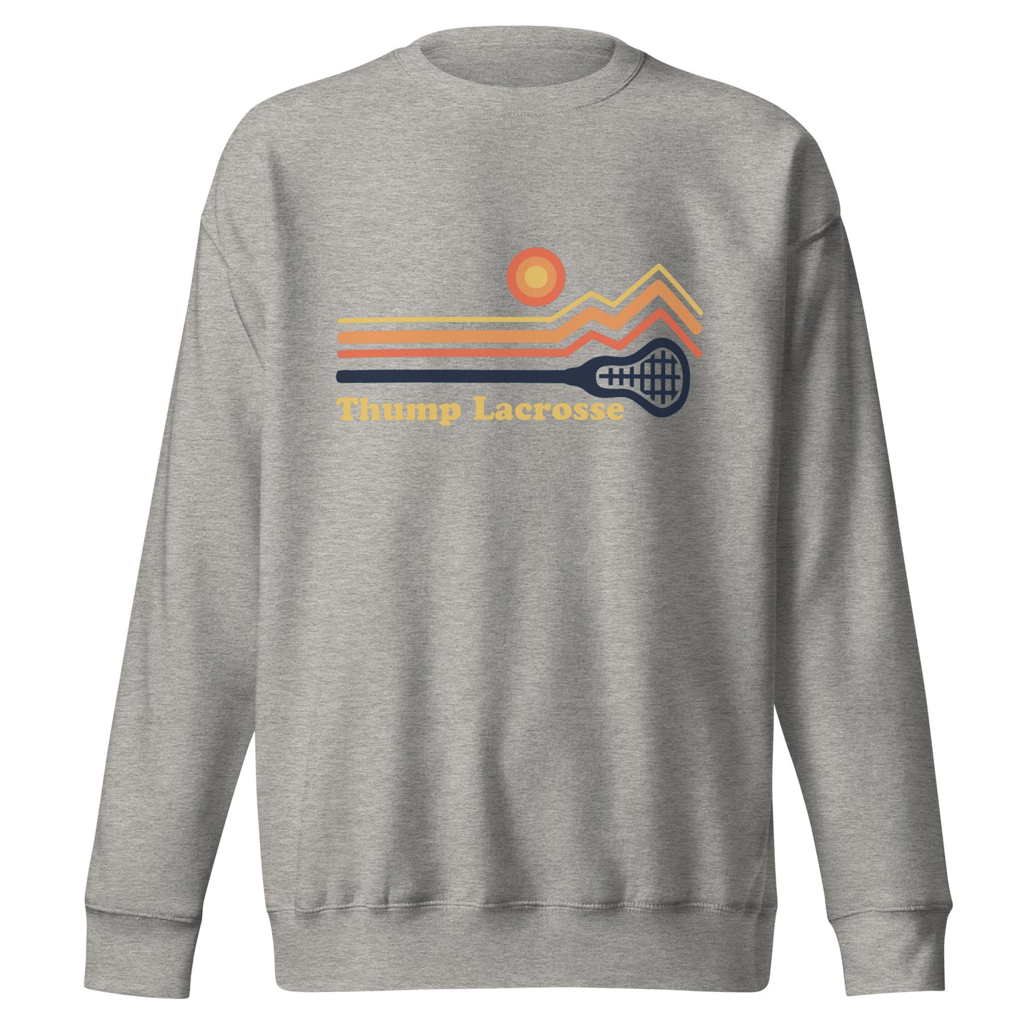 Adult Thump Lacrosse Cotton Heritage Crewneck Sweatshirt