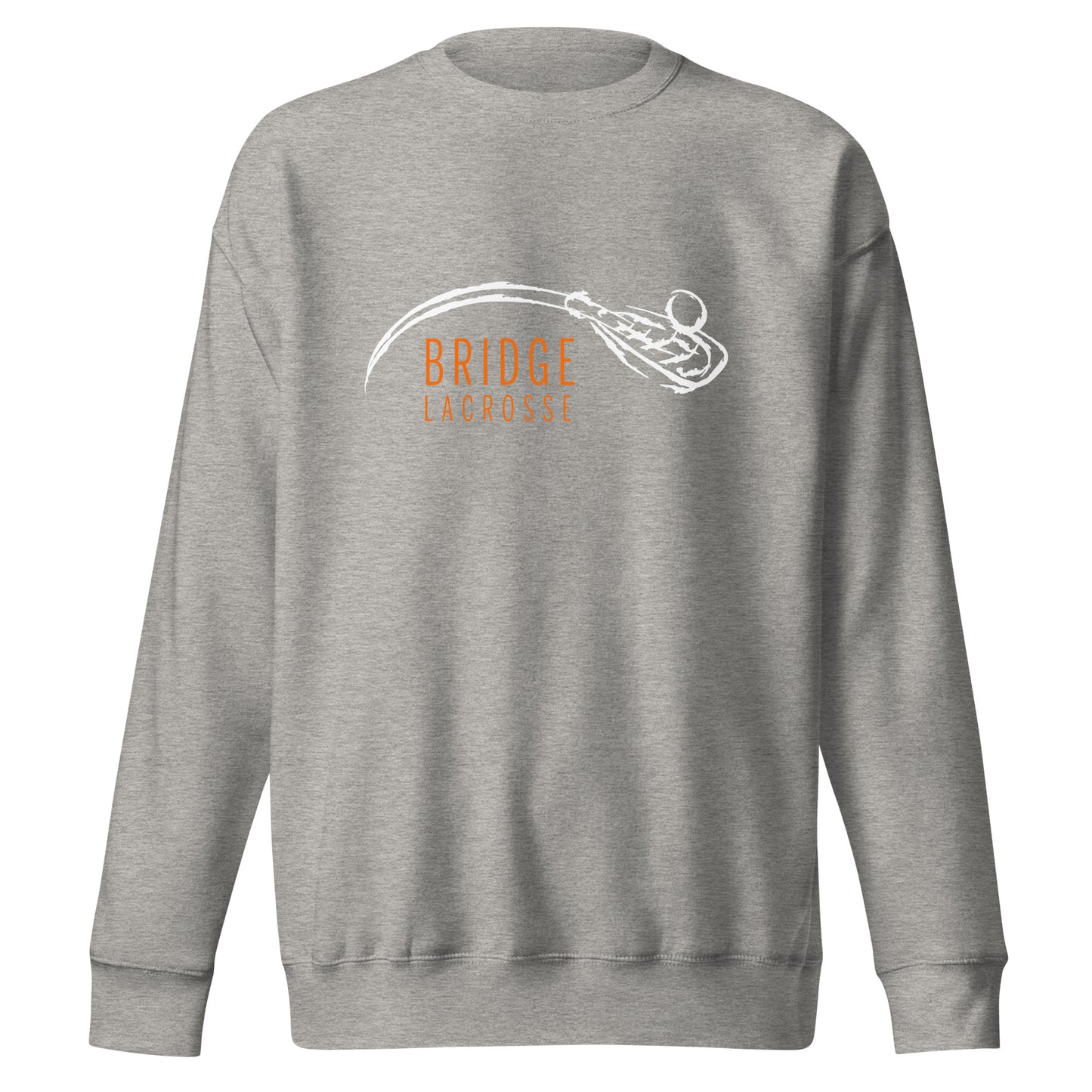Adult Bridge Lacrosse Cotton Heritage Premium Sweatshirt