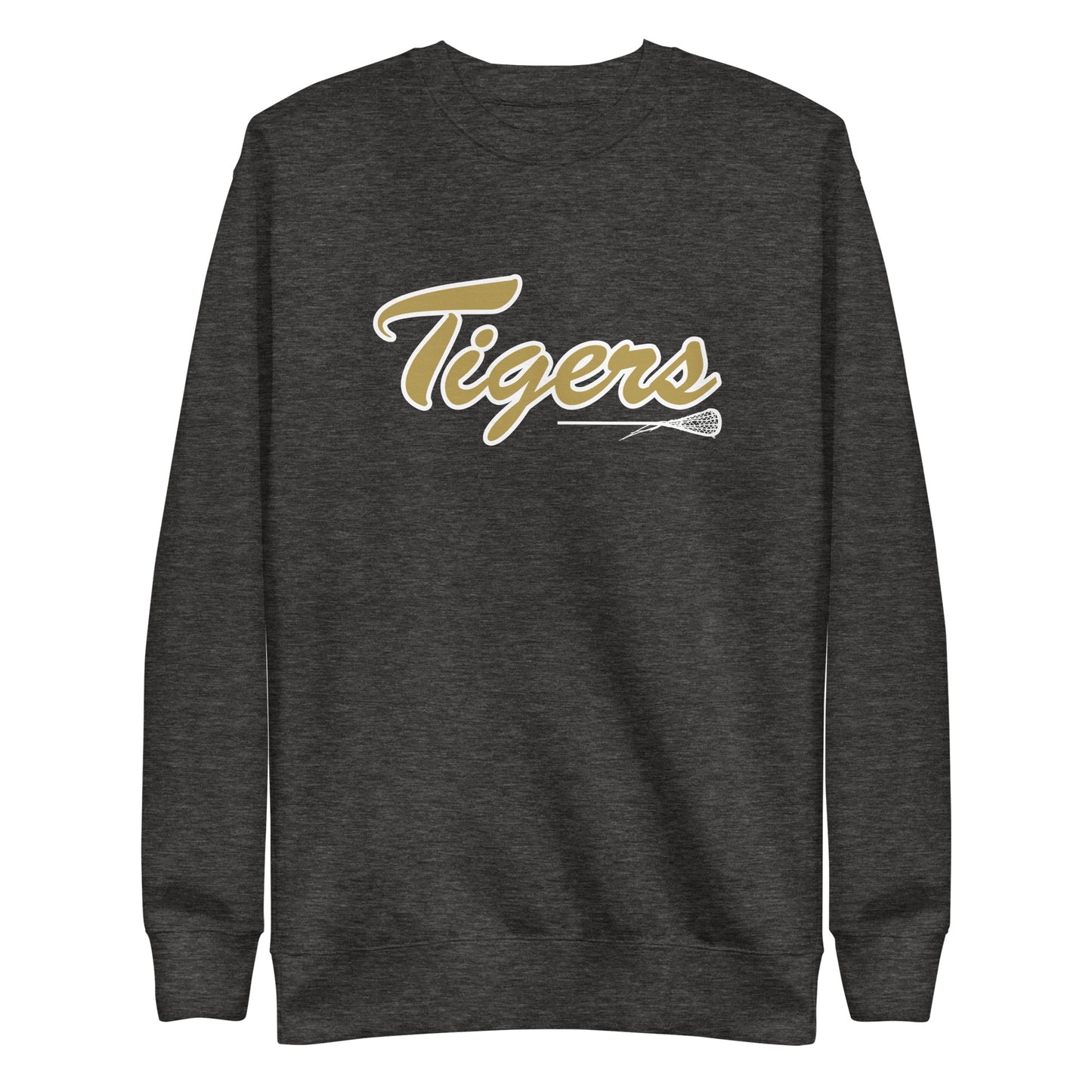 Adult Drip Tigers Lacrosse Cotton Heritage Premium Sweatshirt