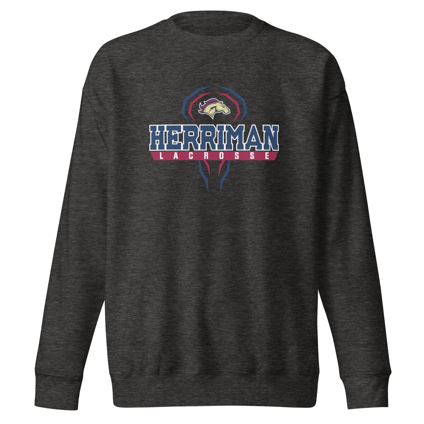 Adult Herriman Lacrosse Cotton Heritage Premium Sweatshirt
