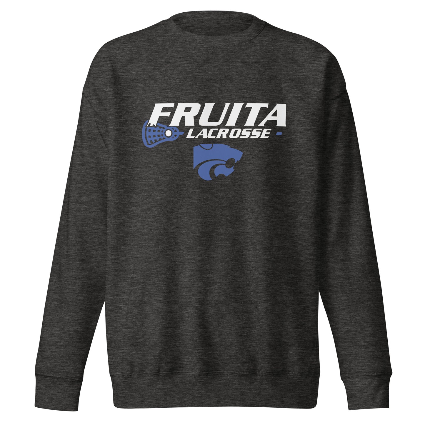 Adult Fruita Lacrosse Cotton Heritage Crewneck Sweatshirt