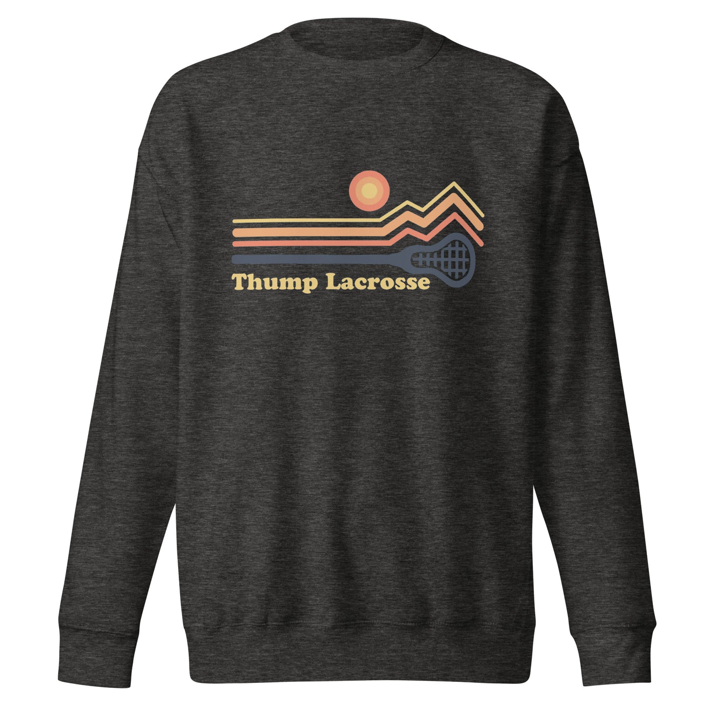 Adult Thump Lacrosse Cotton Heritage Crewneck Sweatshirt