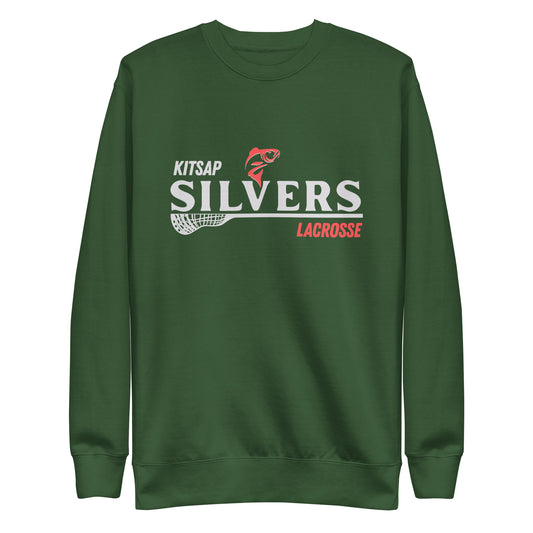 Adult Kitsap Lacrosse Cotton Heritage Premium Sweatshirt