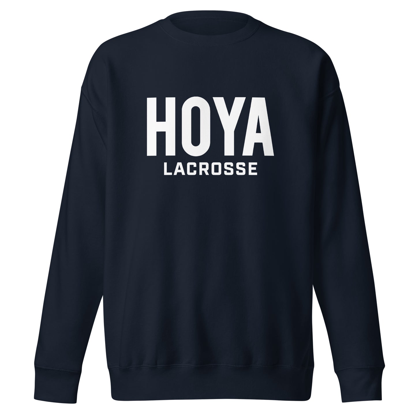 Adult Hoyas Lacrosse Premium Sweatshirt