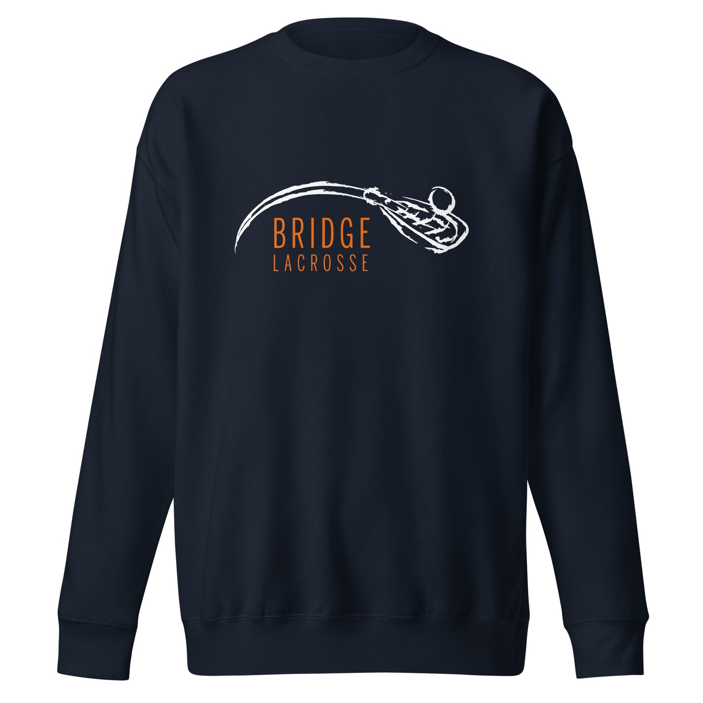 Adult Bridge Lacrosse Cotton Heritage Premium Sweatshirt
