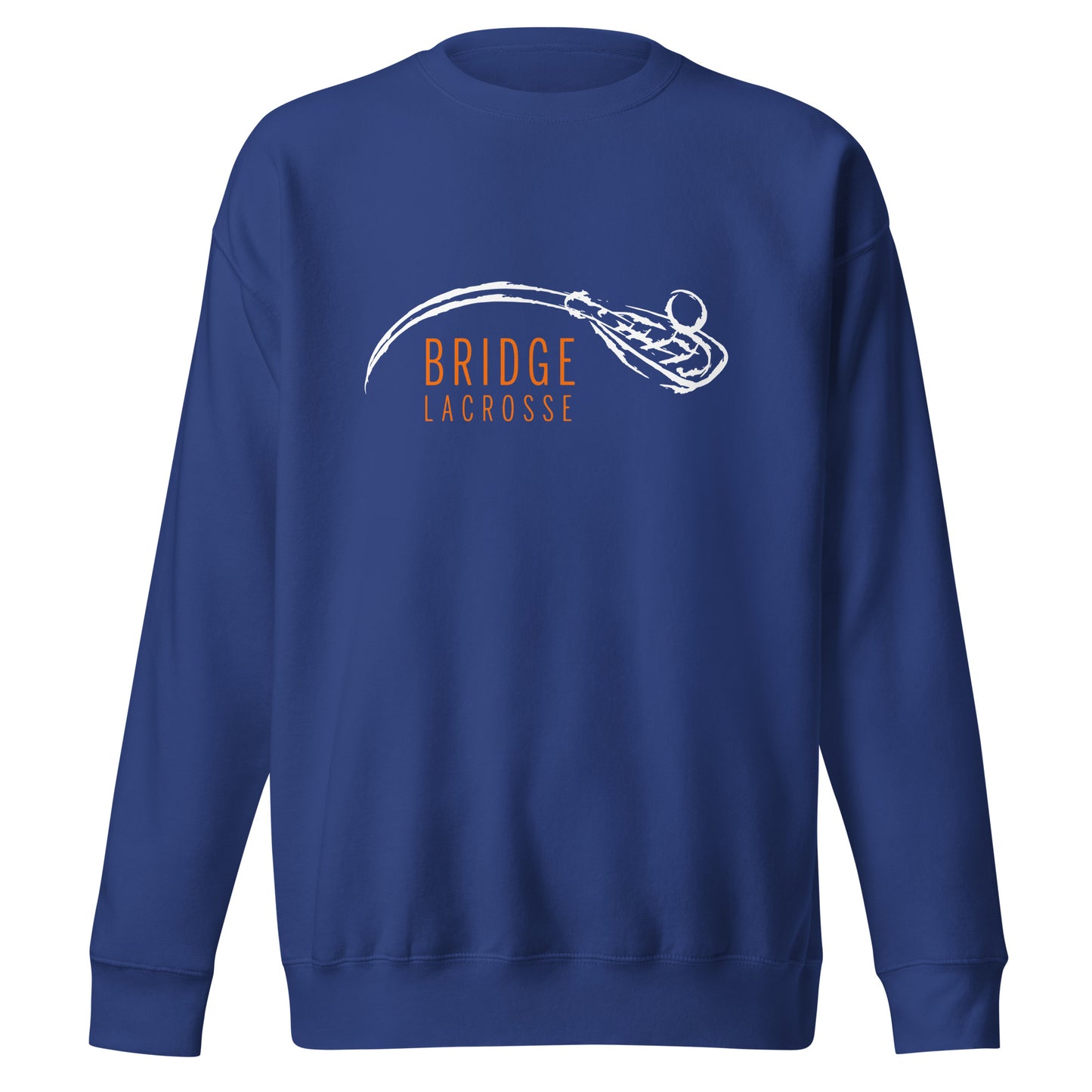 Adult Bridge Lacrosse Cotton Heritage Premium Sweatshirt
