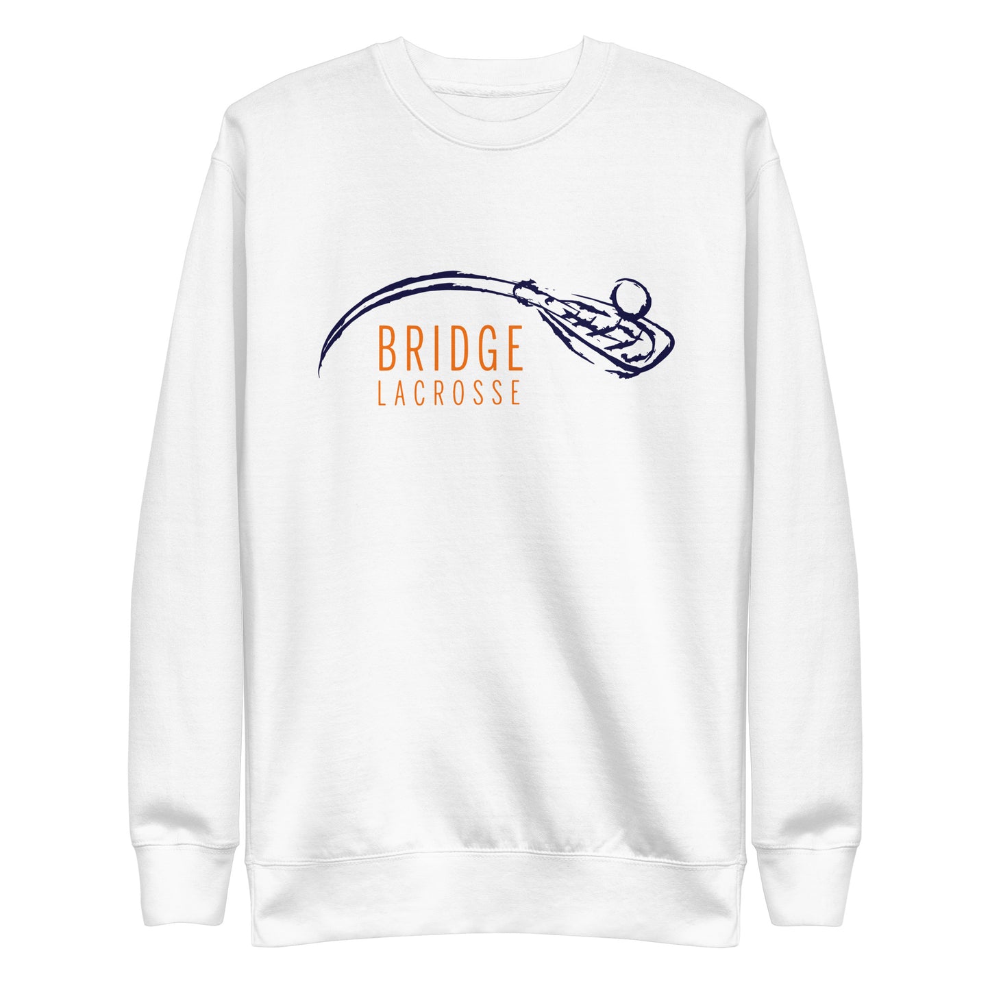 Adult Bridge Lacrosse Cotton Heritage Premium Sweatshirt