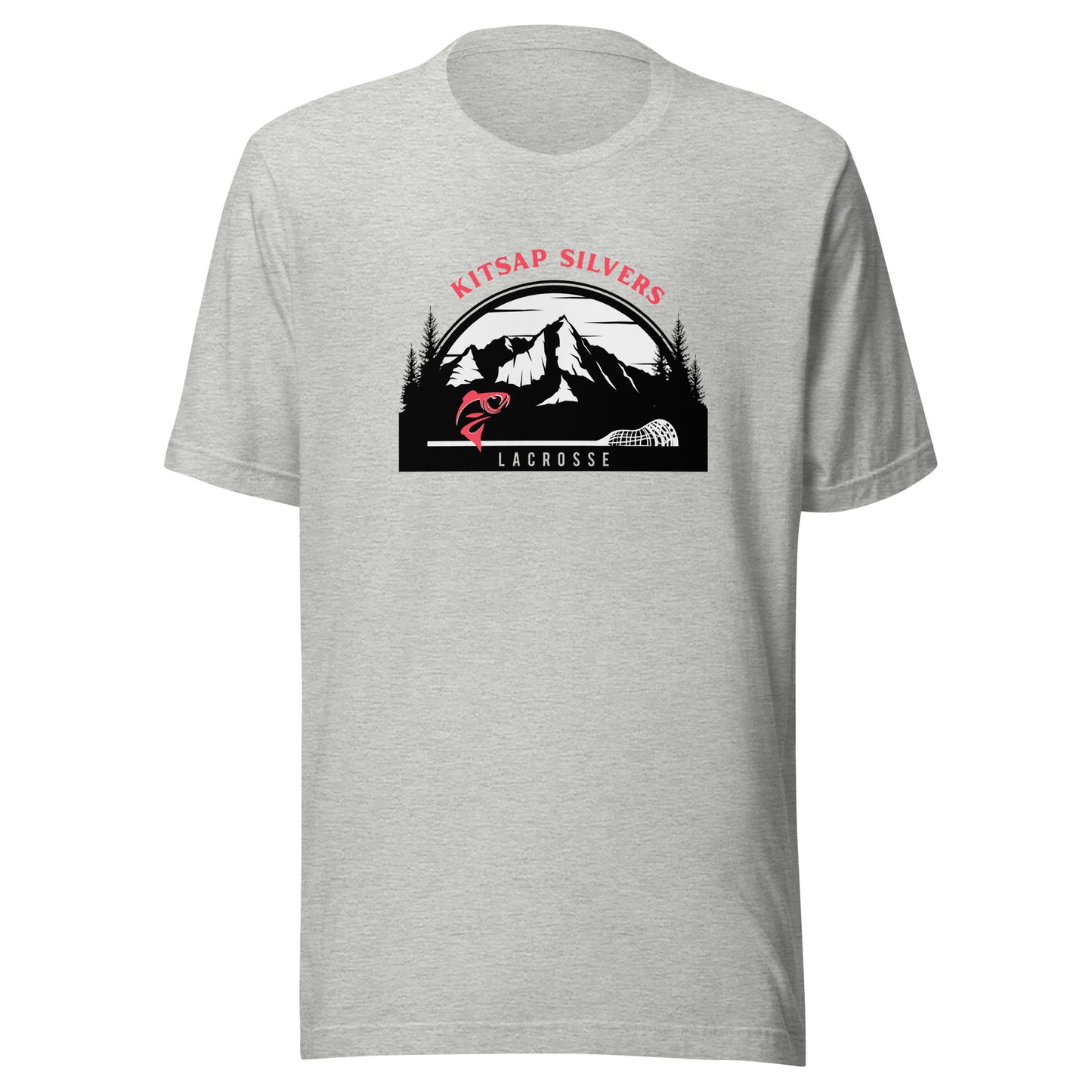 Adult Kitsap Lacrosse Bella + Canvas T-shirt