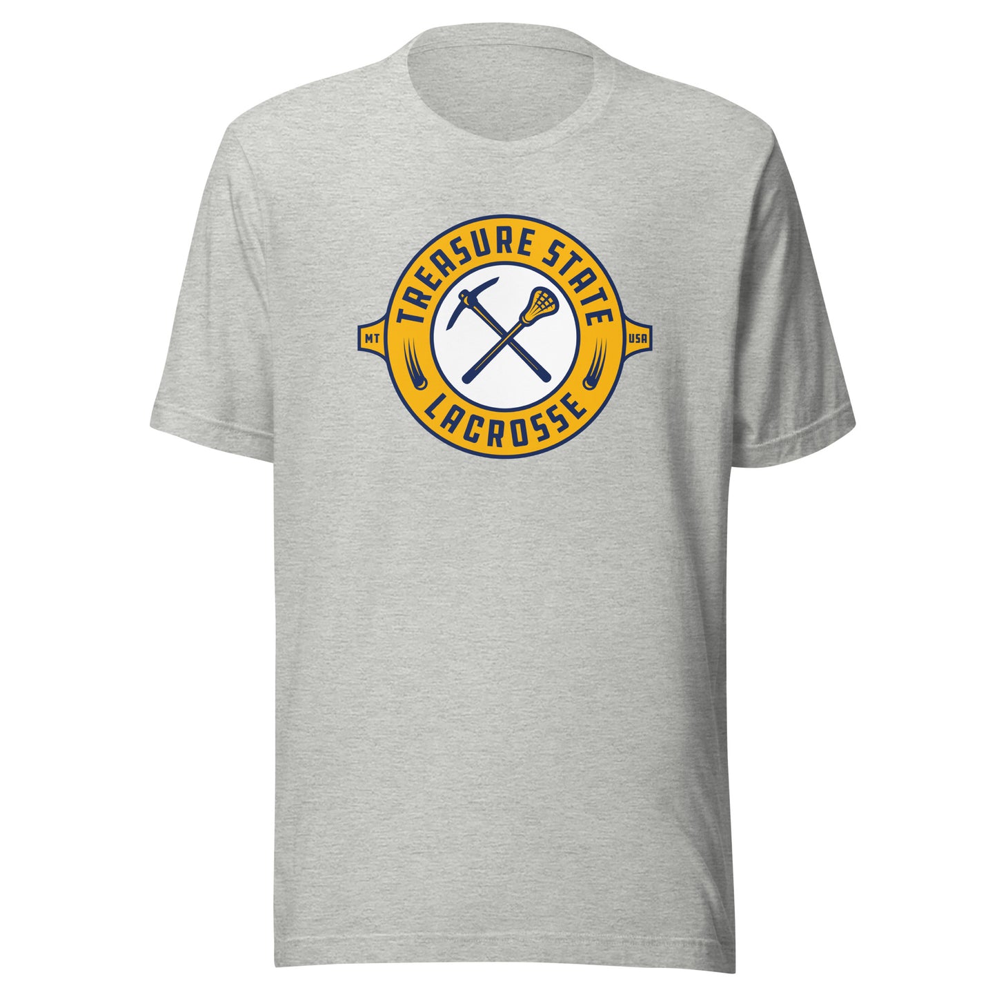 Adult Treasure State Lacrosse Bella + Canvas T-shirt