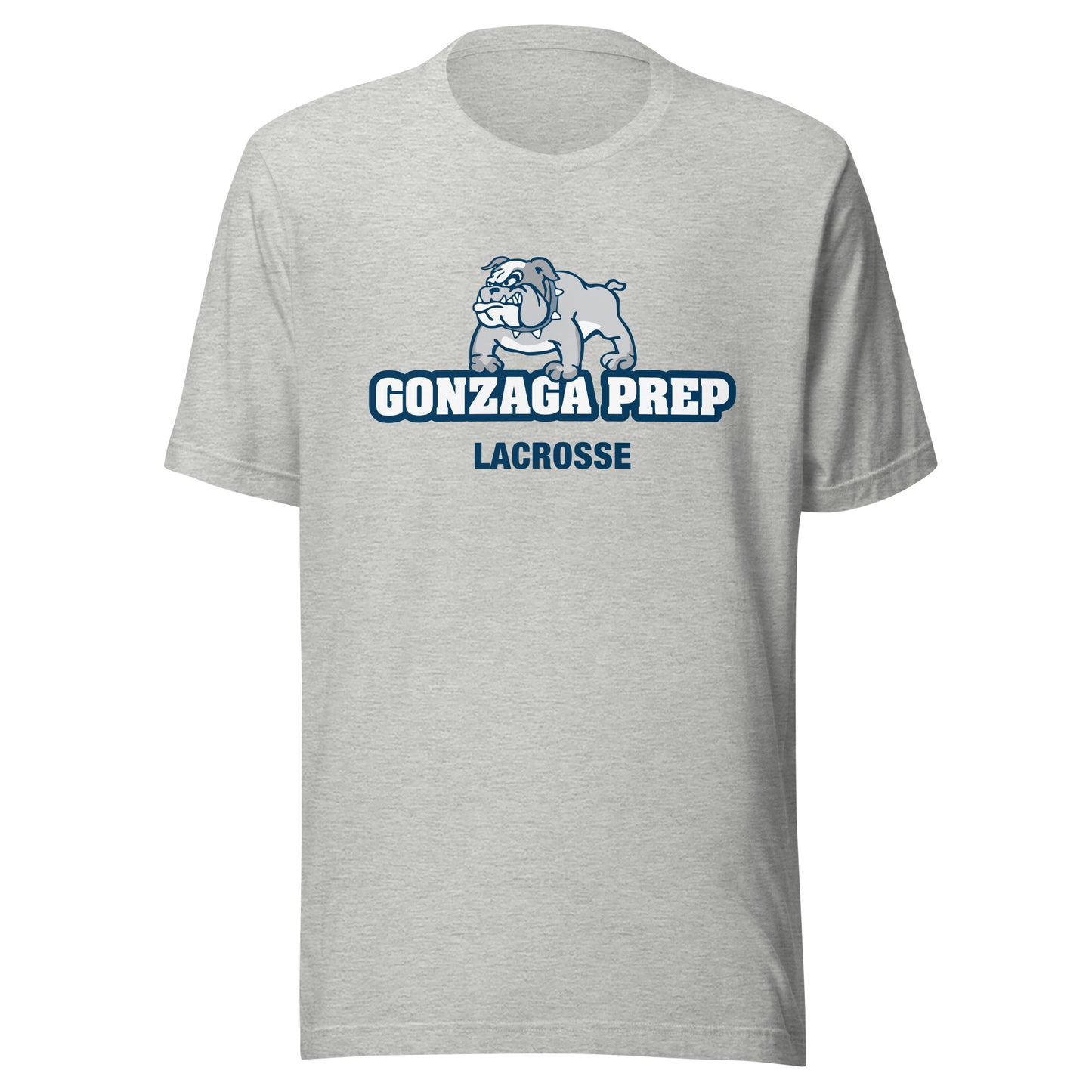 Adult Gonzaga Prep Lacrosse Bella + Canvas T-shirt
