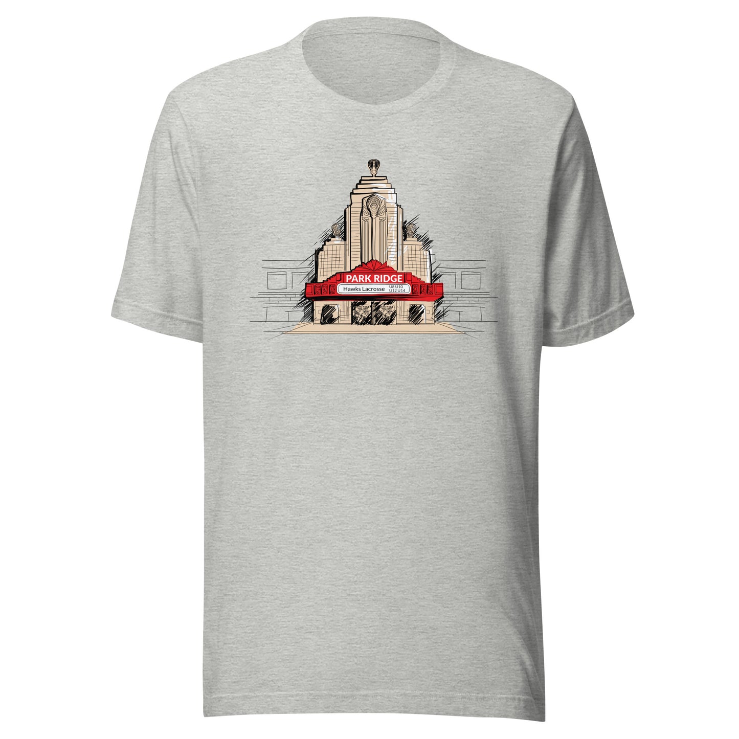 Adult Park Ridge Lacrosse Bella + Canvas T-shirt