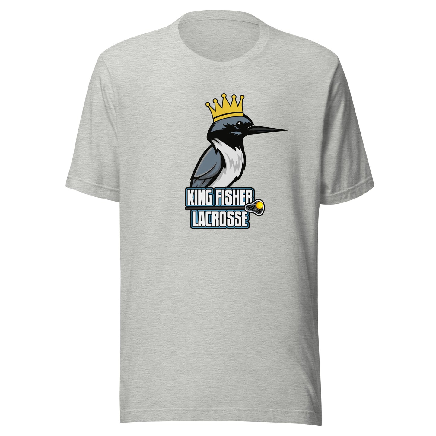 Adult Kingfisher Lacrosse Bella + Canvas T-shirt