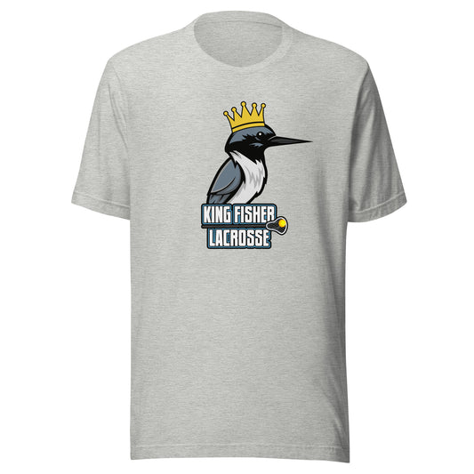 Adult Kingfisher Lacrosse Bella + Canvas T-shirt