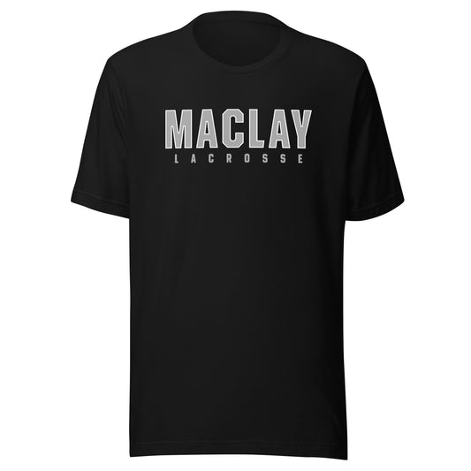 Adult Maclay Lacrosse Bella + Canvas T-shirt