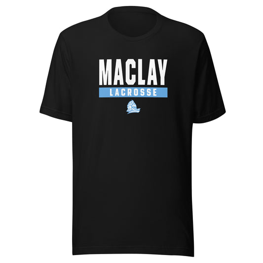Adult Maclay Lacrosse Bella + Canvas T-shirt