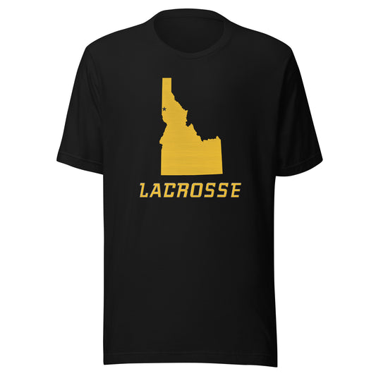 Adult Varsity Club Lacrosse Bella + Canvas T-shirt - Idaho
