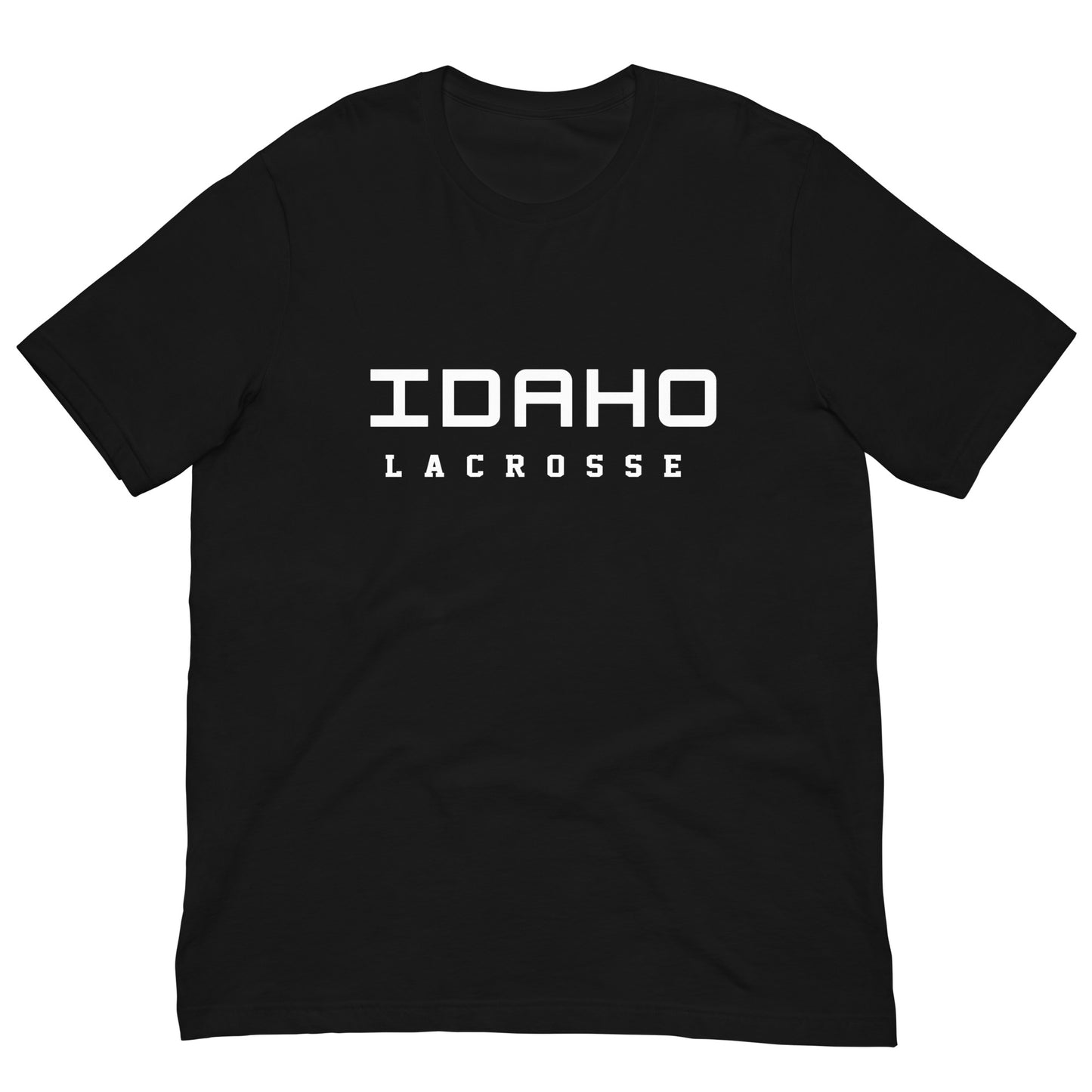 Adult Idaho Lacrosse Bella + Canvas Short Sleeve Cotton Tee