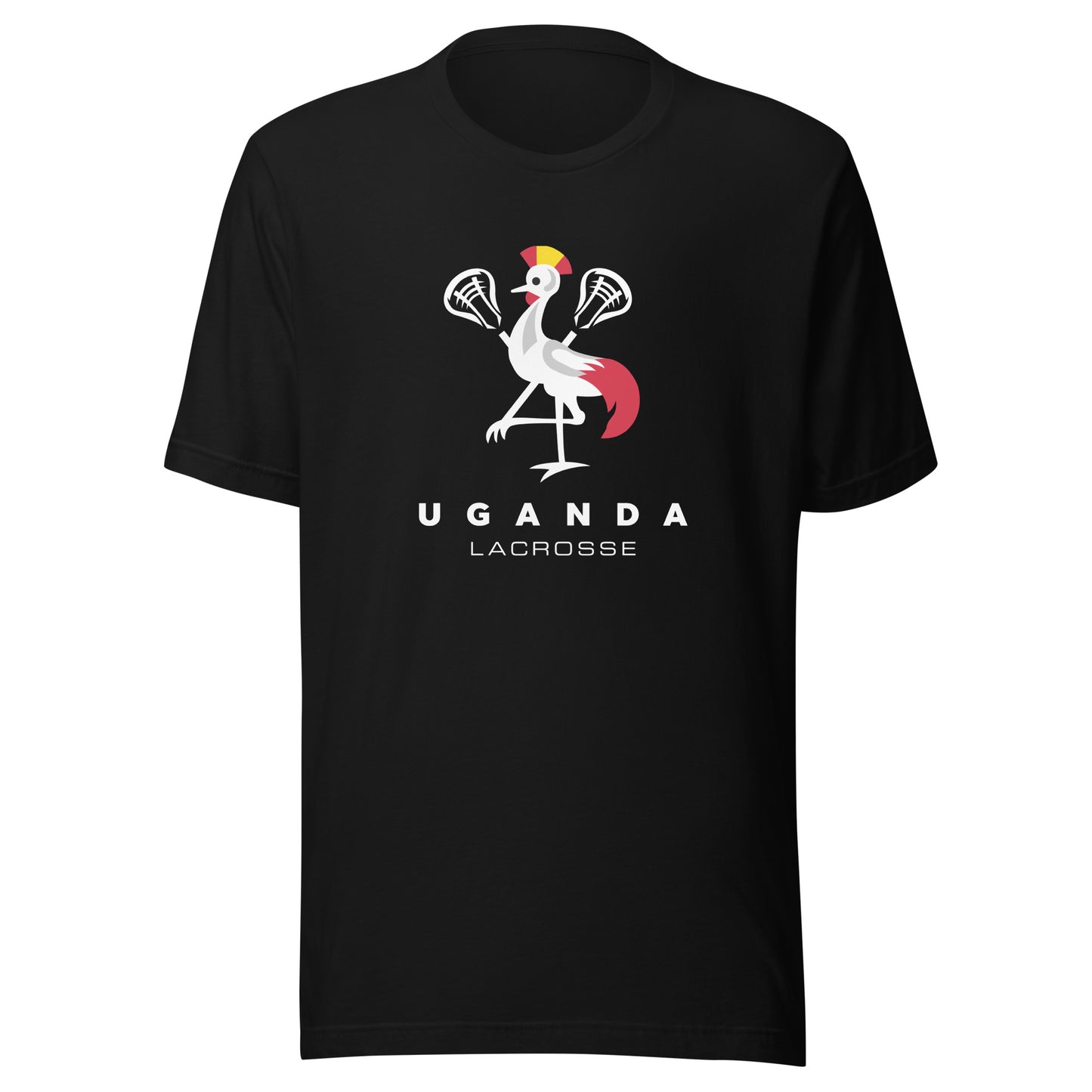 Adult Uganda Lacrosse Bella + Canvas T-shirt