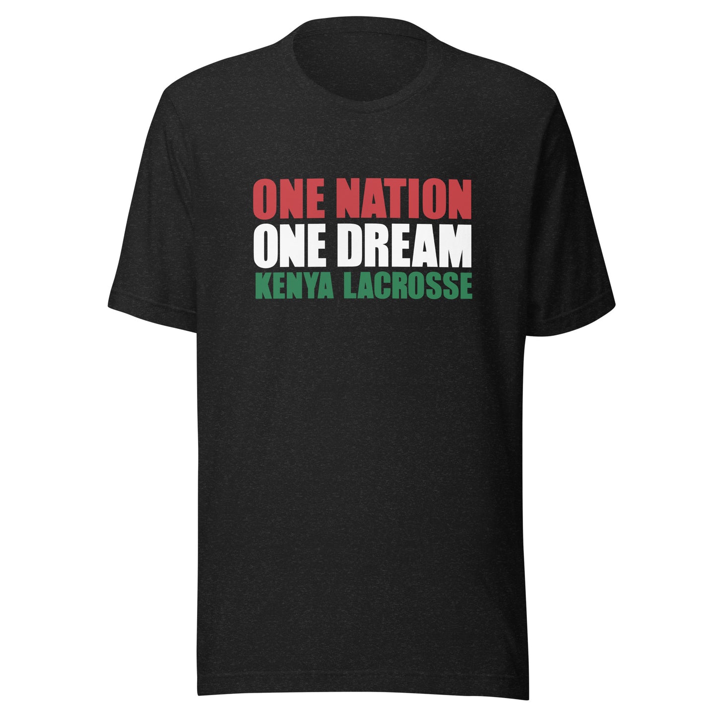 Adult Kenya Lacrosse Bella + Canvas T-shirt