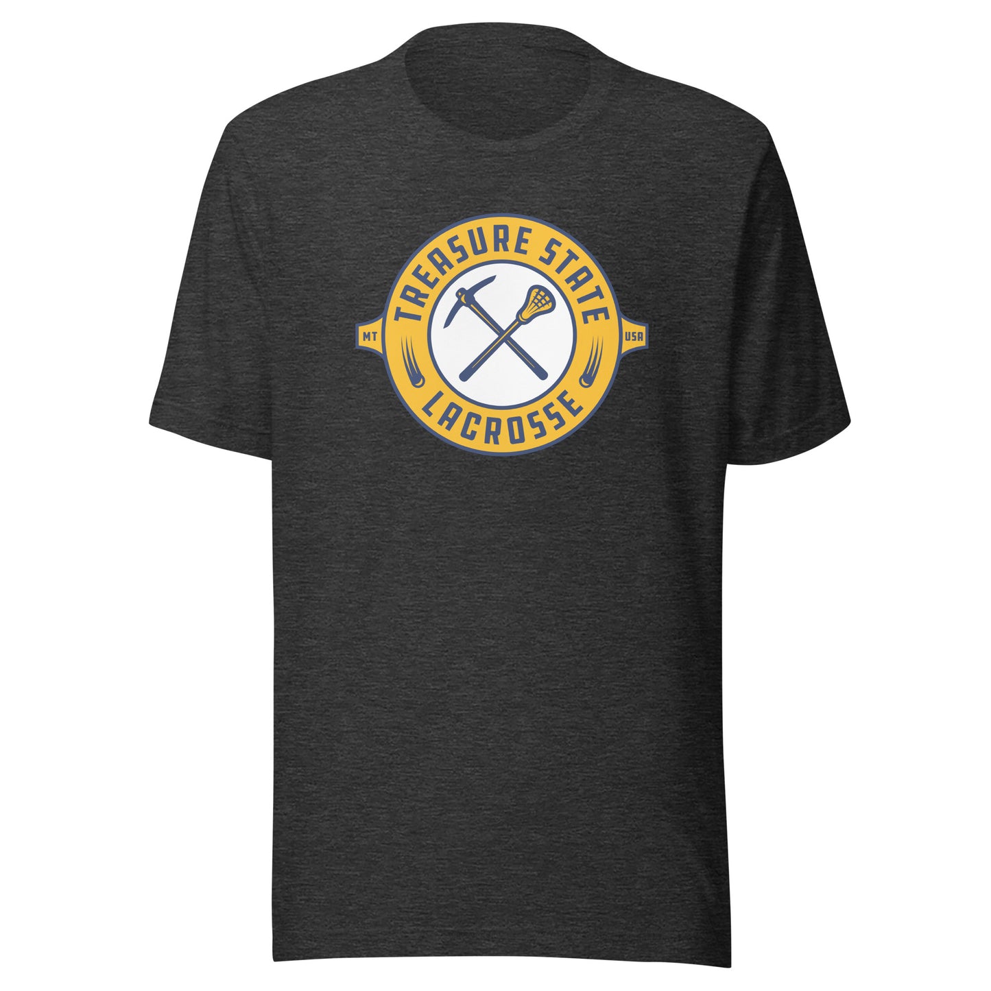 Adult Treasure State Lacrosse Bella + Canvas T-shirt