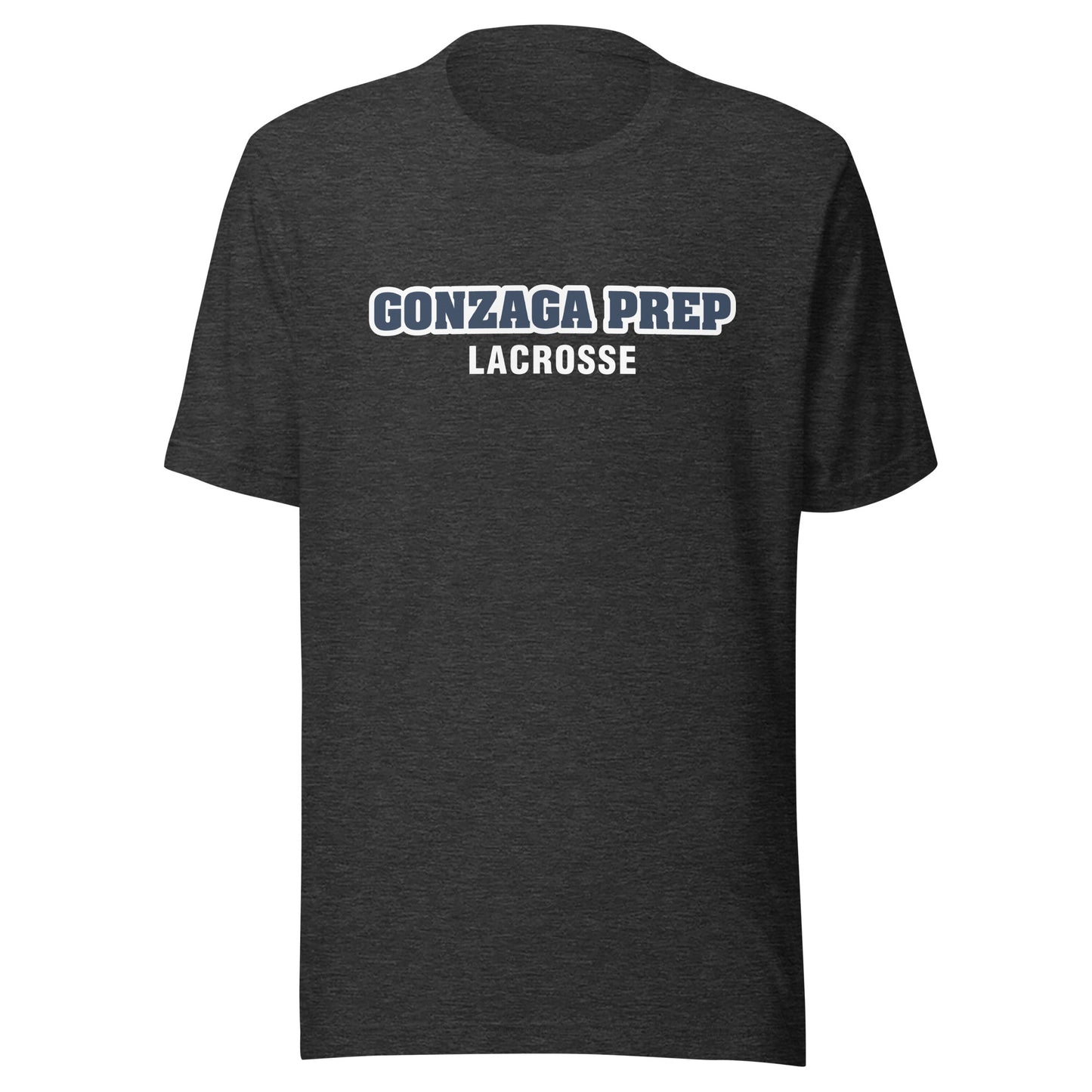 Adult Gonzaga Prep Lacrosse Bella + Canvas T-shirt