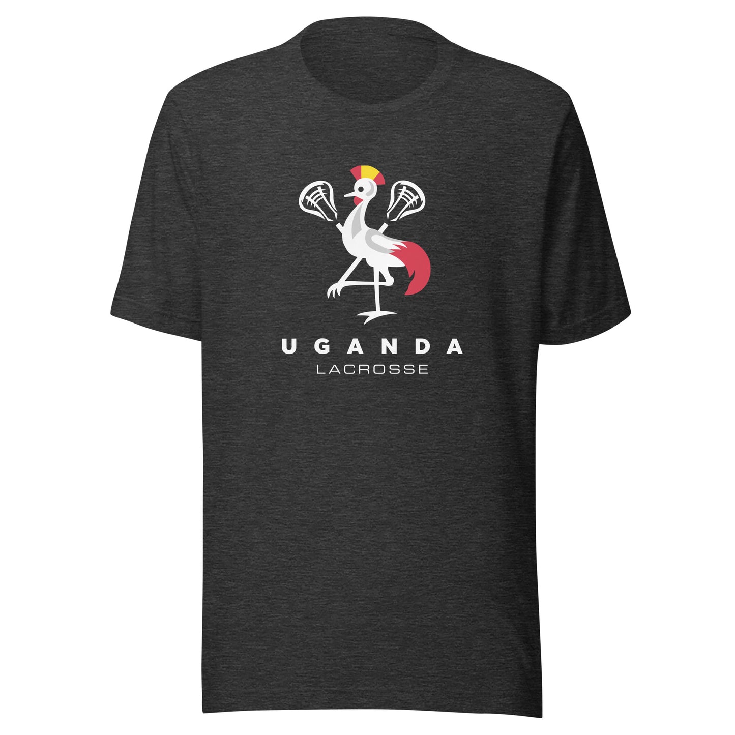 Adult Uganda Lacrosse Bella + Canvas T-shirt