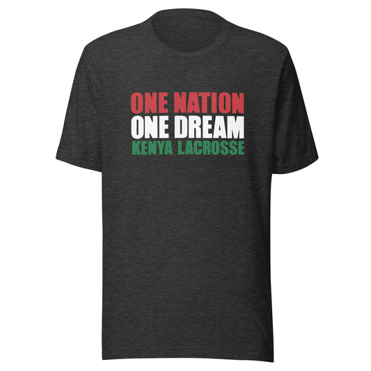 Adult Kenya Lacrosse Bella + Canvas T-shirt