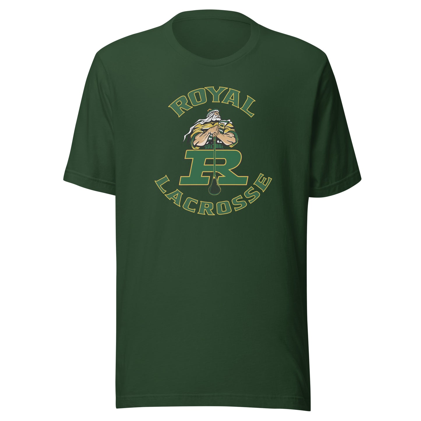 Adult Royal HS Lacrosse Bella + Canvas T-shirt