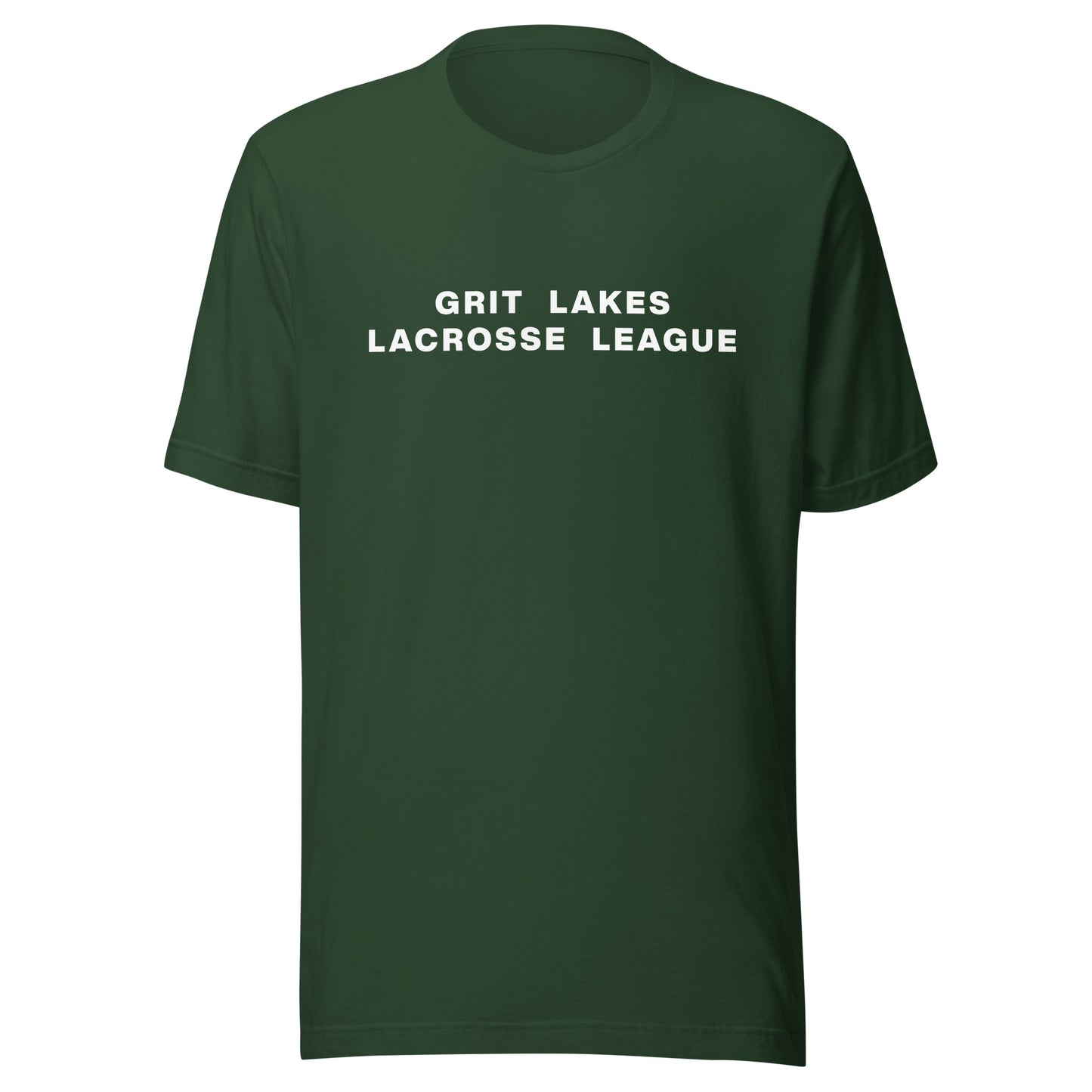 Adult Varsity Club Lacrosse Bella + Canvas T-shirt - Grit Lakes