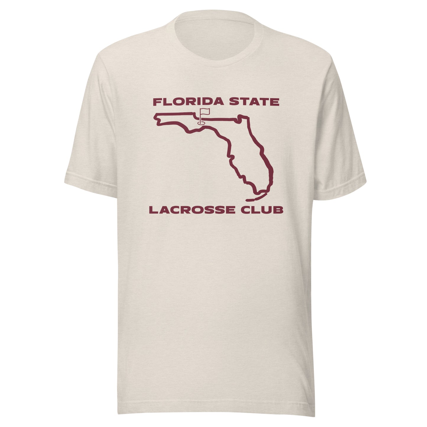 Adult FSU Lacrosse Bella + Canvas T-shirt
