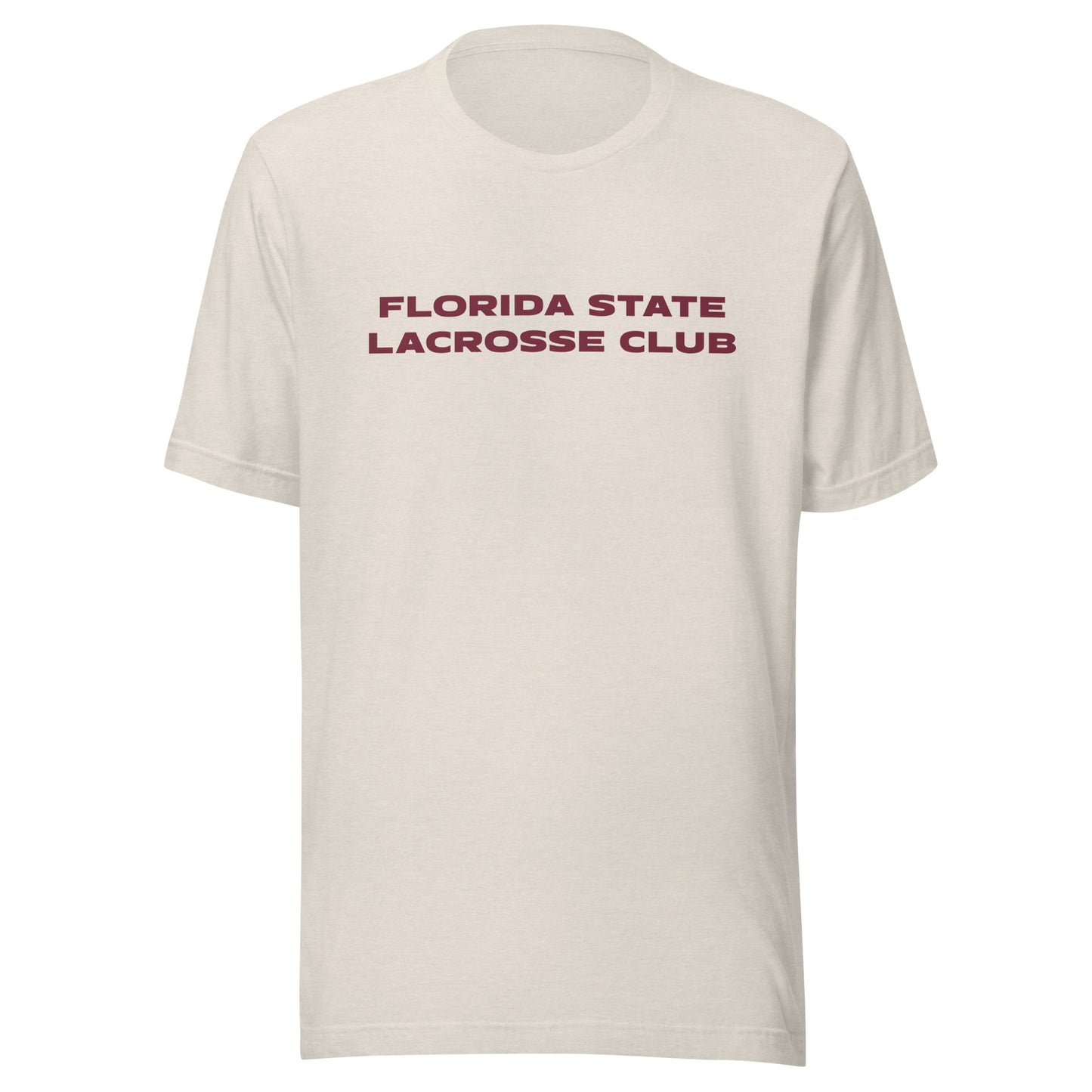 Adult FSU Lacrosse Bella + Canvas T-shirt
