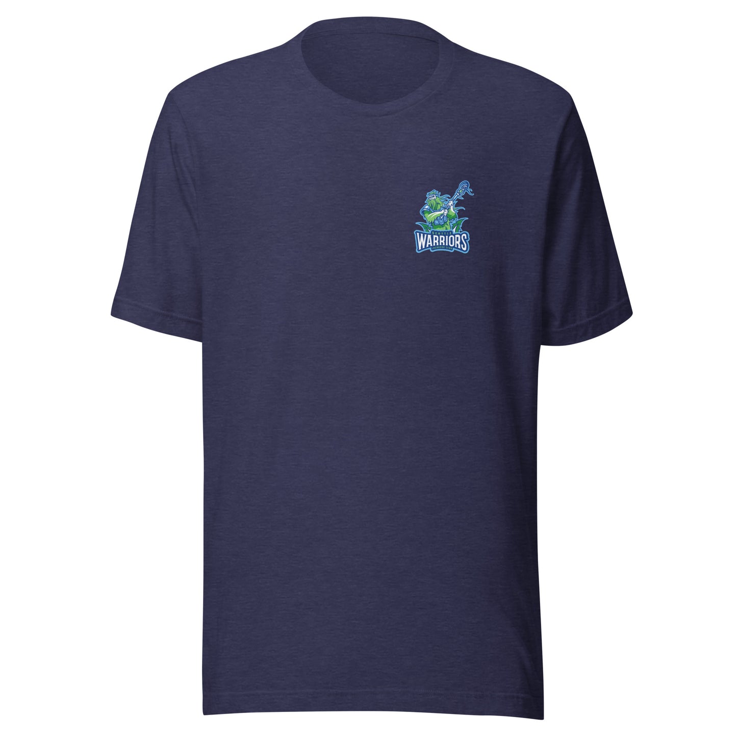 Adult Seattle Warriors Lacrosse Bella + Canvas T-shirt