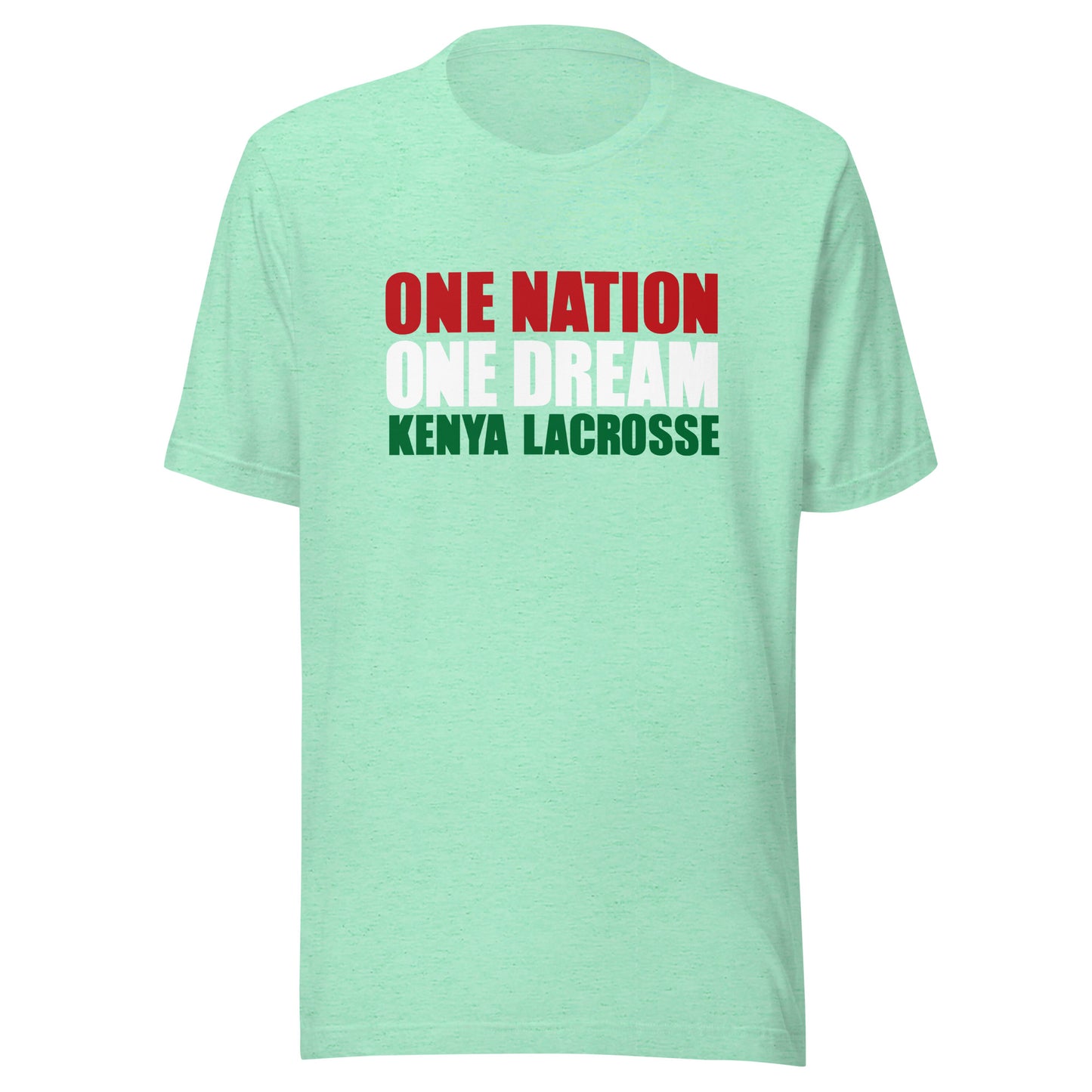 Adult Kenya Lacrosse Bella + Canvas T-shirt