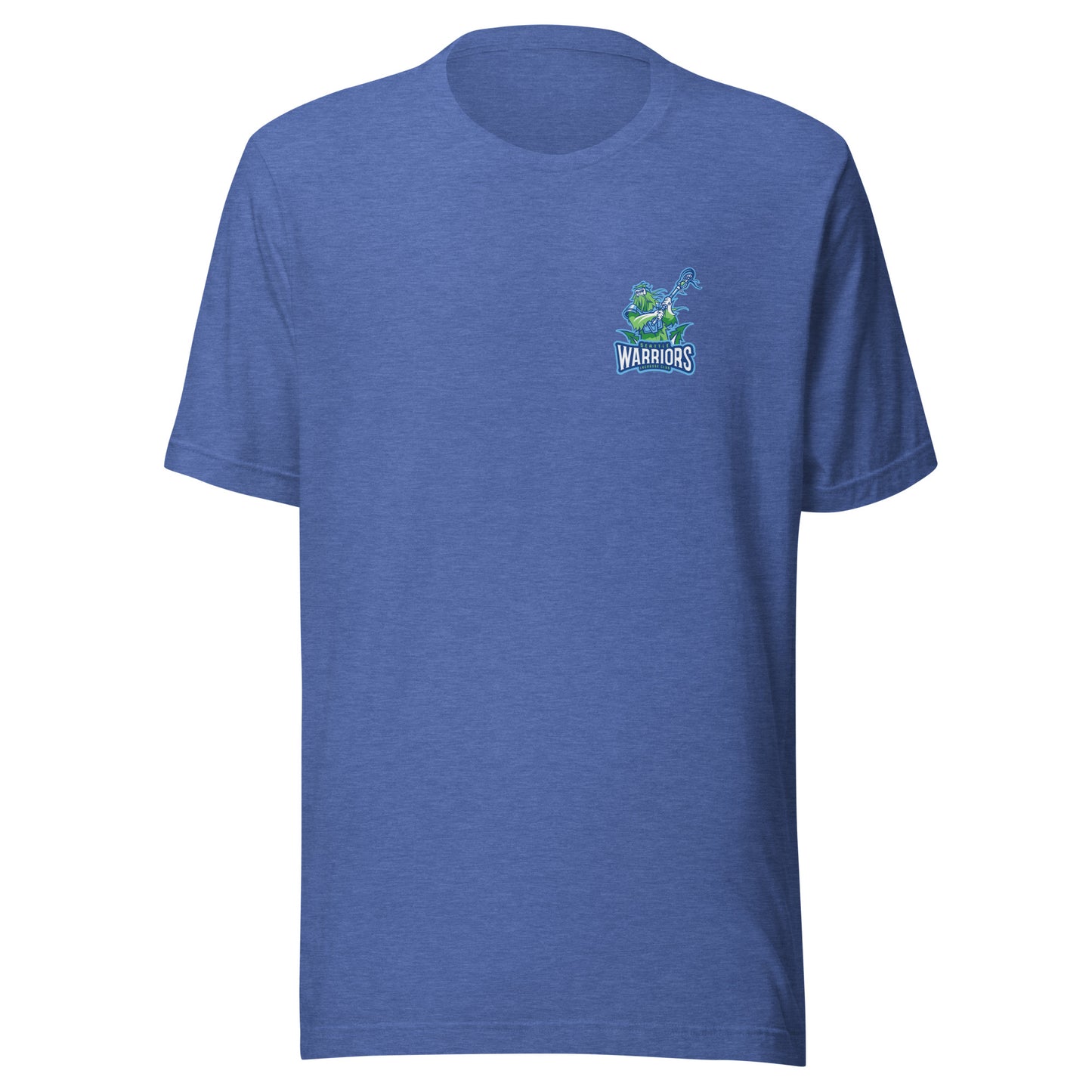 Adult Seattle Warriors Lacrosse Bella + Canvas T-shirt