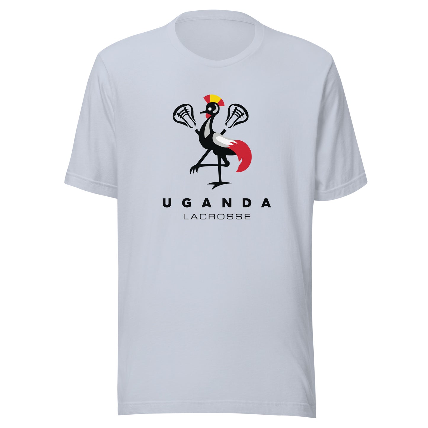 Adult Uganda Lacrosse Bella + Canvas T-shirt