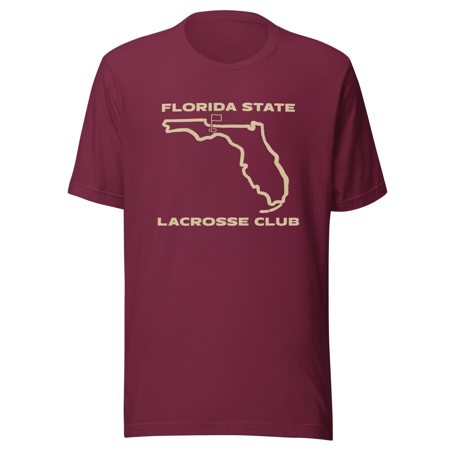 Adult FSU Lacrosse Bella + Canvas T-shirt