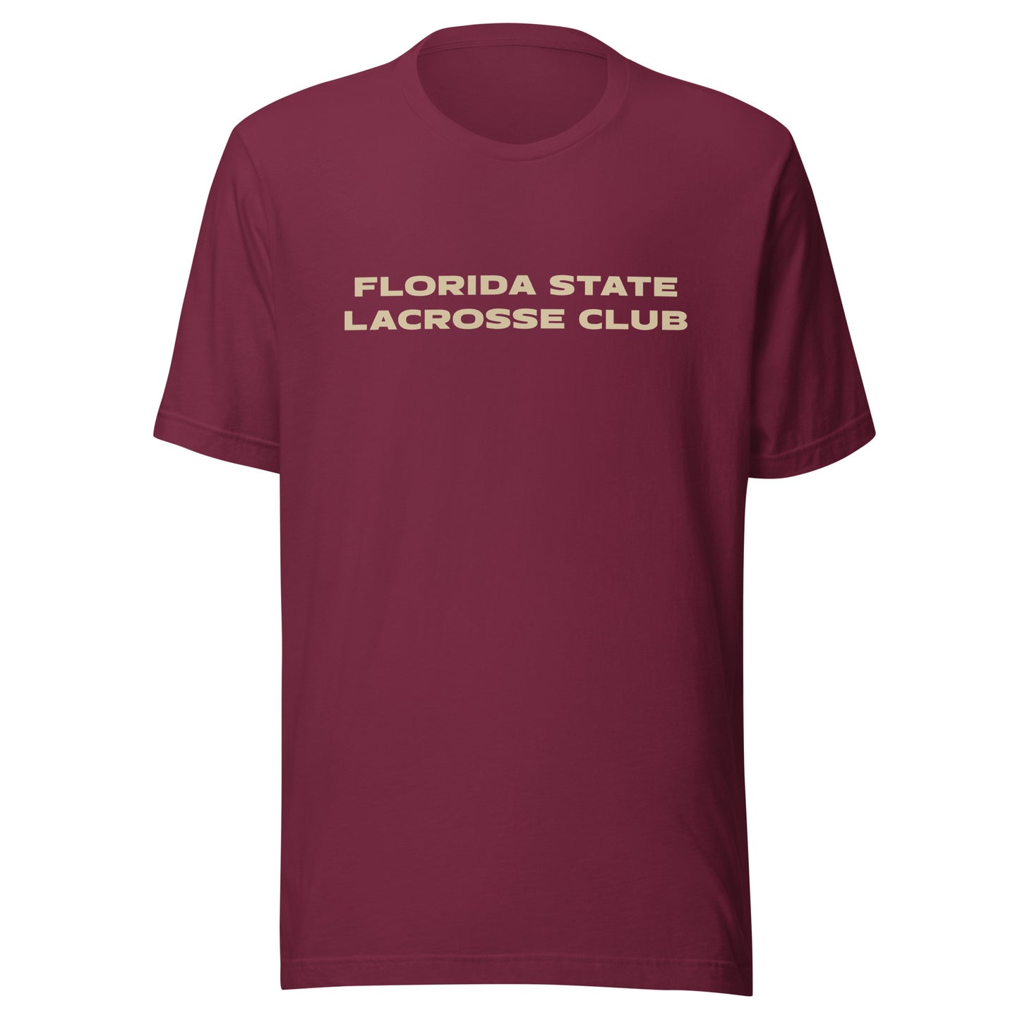 Adult FSU Lacrosse Bella + Canvas T-shirt