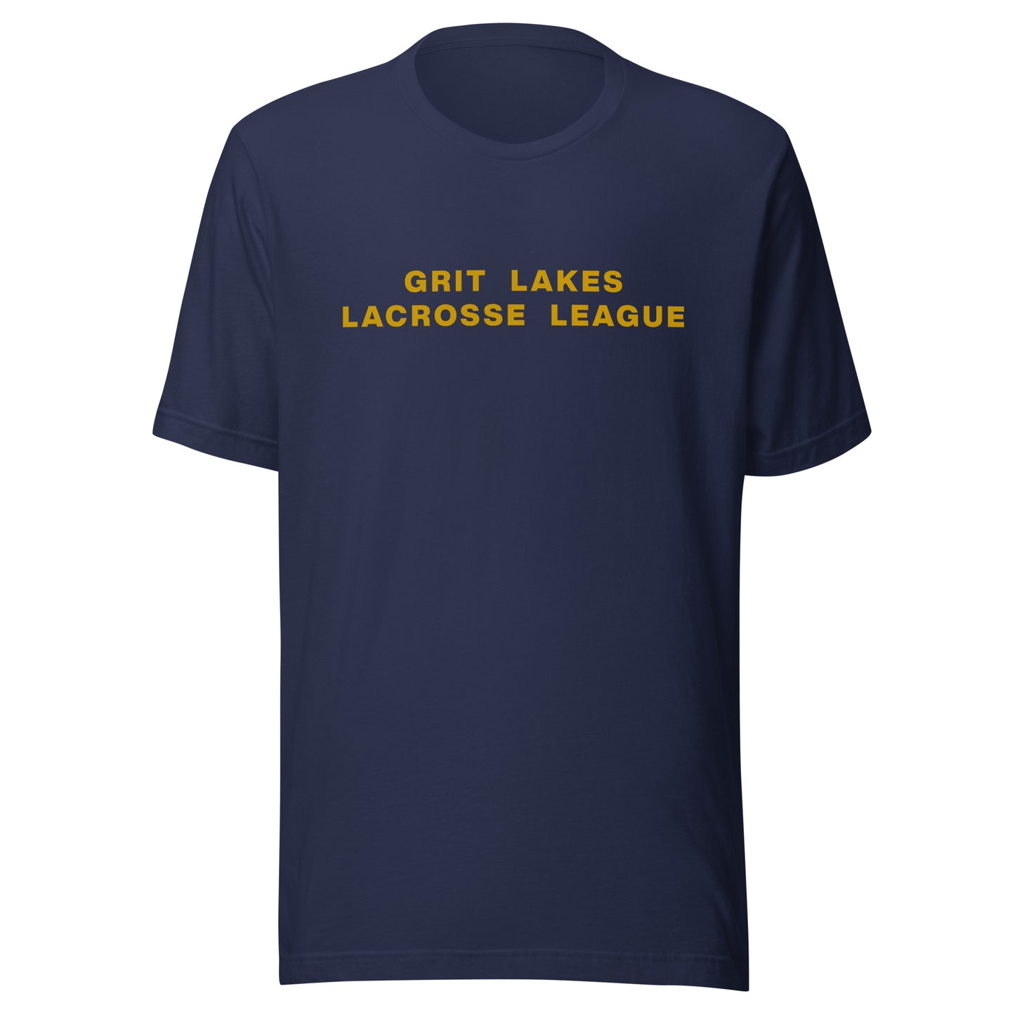 Adult Varsity Club Lacrosse Bella + Canvas T-shirt - Grit Lakes