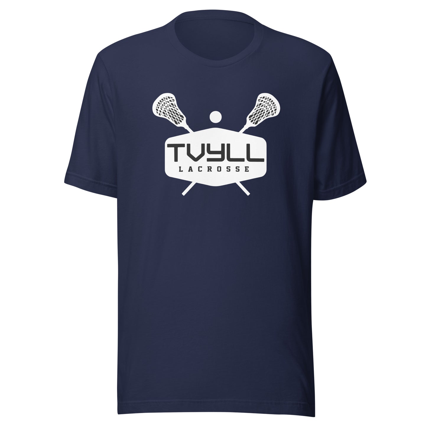 Adult TVYLL Lacrosse Bella + Canvas T-shirt