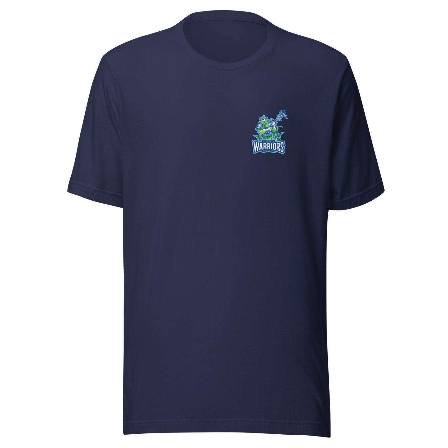 Adult Seattle Warriors Lacrosse Bella + Canvas T-shirt