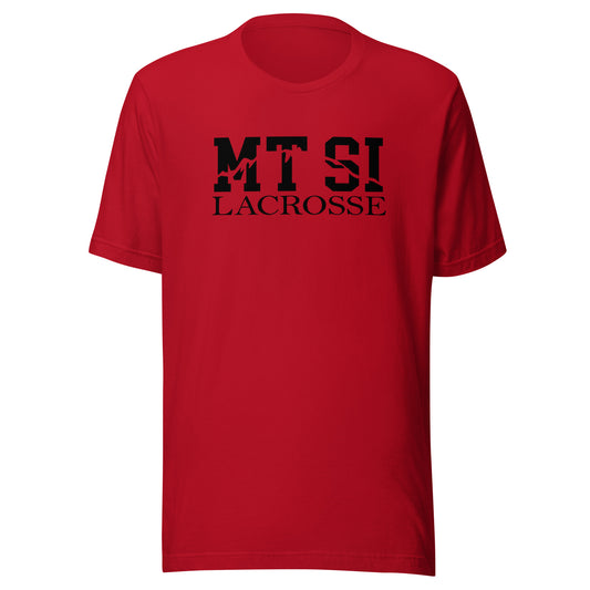 Adult Mount Si Lacrosse Bella + Canvas T-shirt